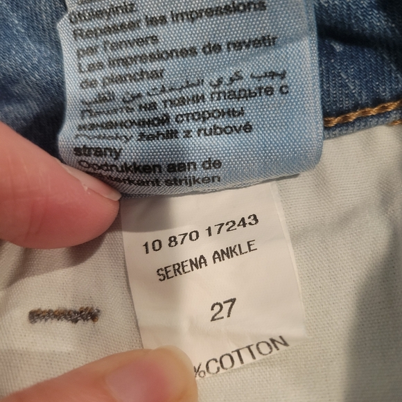 MAVI WEEKEND SERENA ANKLE SUPER SKINNY JEANS SIZE 27 NWT - Picture 9 of 9